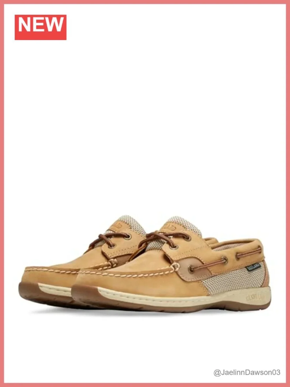 Women's Leather Boat Shoes Slip-On Loafers Comfortable Casual